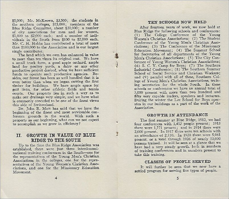 Blue Ridge Association for Christian Conferences and Training - Summary Statement 1926 x18-brsummarystatement1926-06