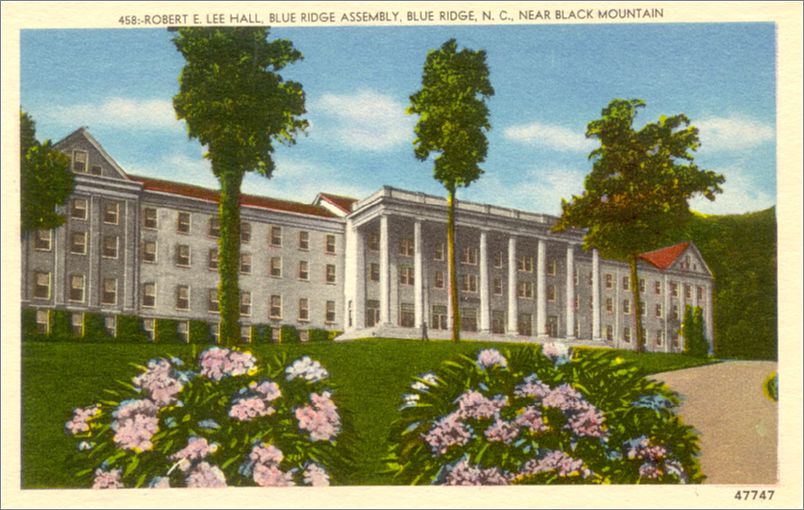 Robert E Lee Hall, Blue Ridge Assembly, Blue Ridge NC, near Black Mountain apc458a01-f