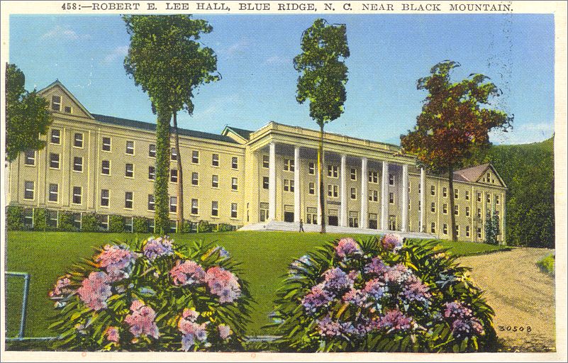 Robert E Lee Hall, Blue Ridge NC, near Black Mountain apc458c02-f