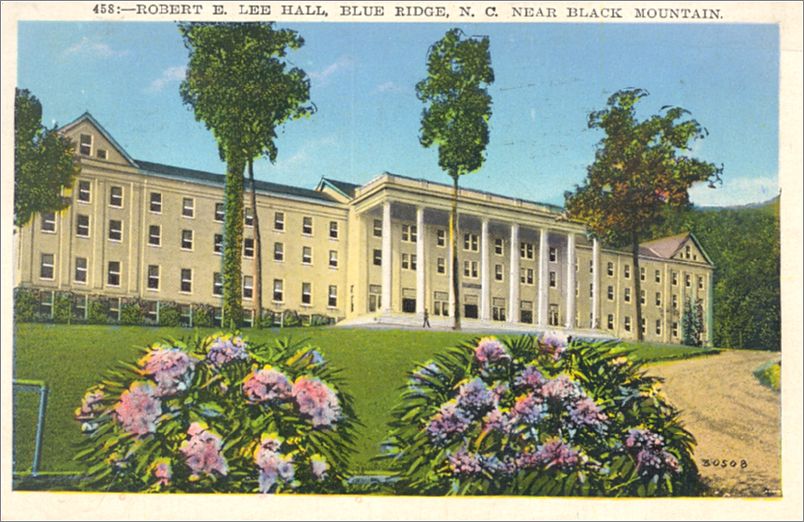 Robert E Lee Hall, Blue Ridge NC Near Black Mountain apc458c03-f