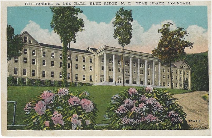 Robert E Lee Hall, Blue Ridge NC, near Black Mountain apc458d01-f