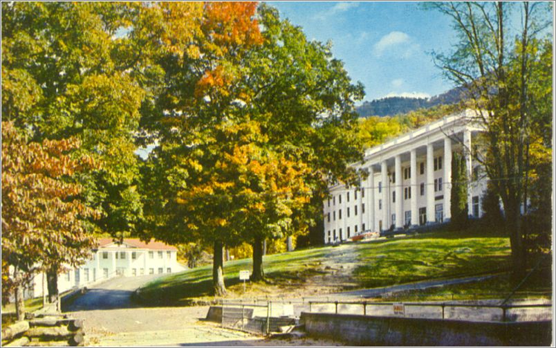 Robert E Lee Hall and College Hall, Blue Ridge, North Carolina apckbm02a01-f