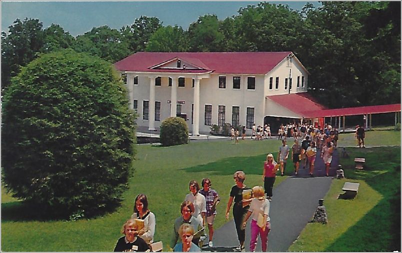 College Hall, Blue Ridge Assembly, Black Mountain, NC 28711 (marked number 6) apckbm18a03-f