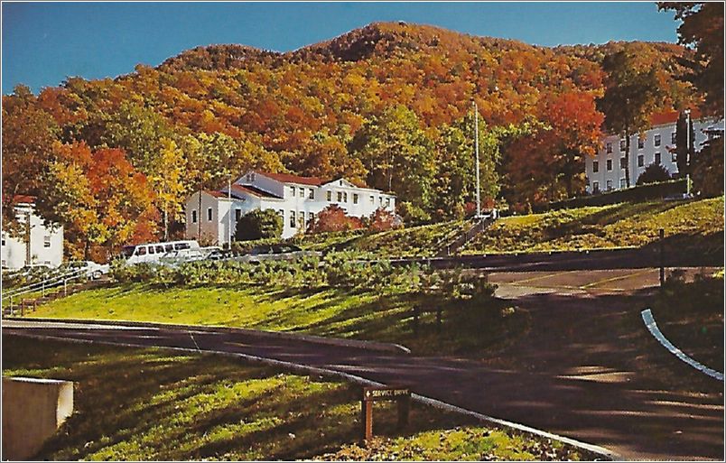 A Fall View of Hightop Mountain at YMCA Blue Ridge Assembly Black Mountain NC apckbm23a02-f