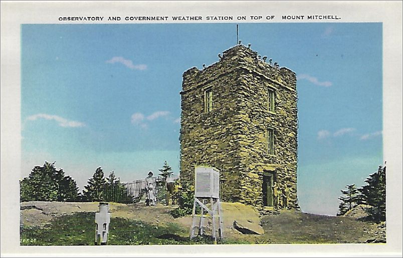    Observatory and Government Weather Station on top of Mount Mitchell apcxf001a01-19