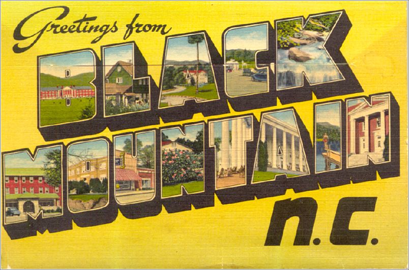    (back of folder) Greetings from Black Mountain NC apcxf002a01-02
