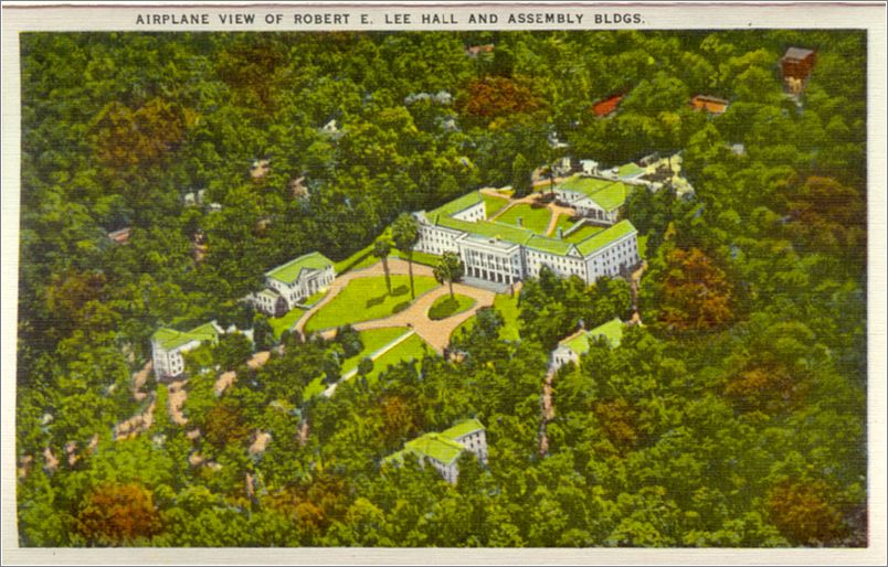    Airplane View of Robert E Lee Hall and Assembly Bldgs apcxf002a01-06