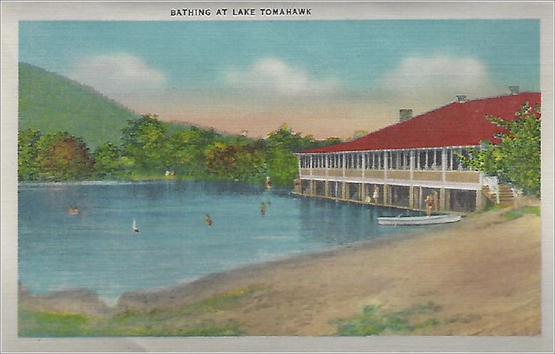    Bathing at Lake Tomahawk apcxf002a01-08