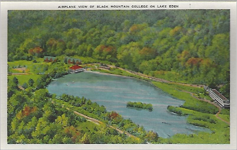    Airplane View of Black Mountain College on Lake Eden apcxf002a01-09