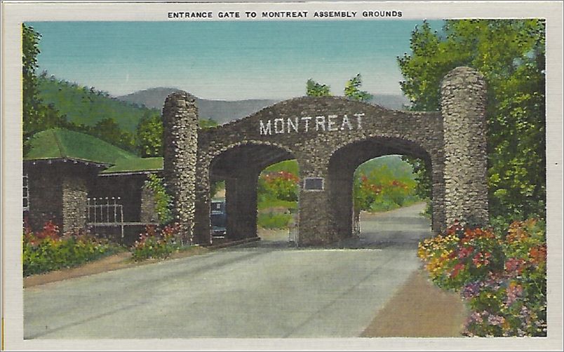    Entrance Gate to Montreat Assembly Grounds apcxf002a01-11