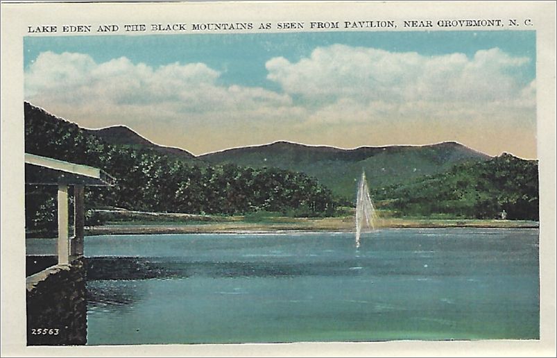    Lake Eden and the Black Mountains as see from Pavilion, near Grovemont NC apcxf003a01-12