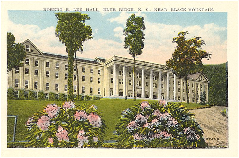    Robert E Lee Hall, Blue Ridge NC, near Black Mountain apcxf004a01-03