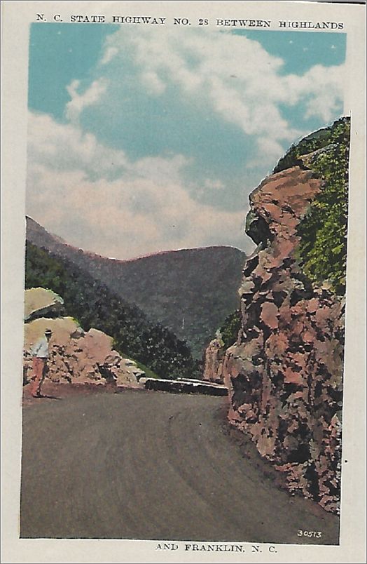    NC State Highway No. 28 between Highlands and Franklin NC apcxf004a01-10