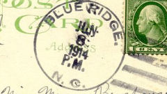 Blue Ridge NC Postmasters & Postmarks