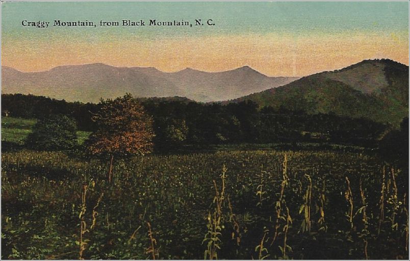Craggy Mountain, from Black Mountain NC (conference dates on back) bbcb076a01-f