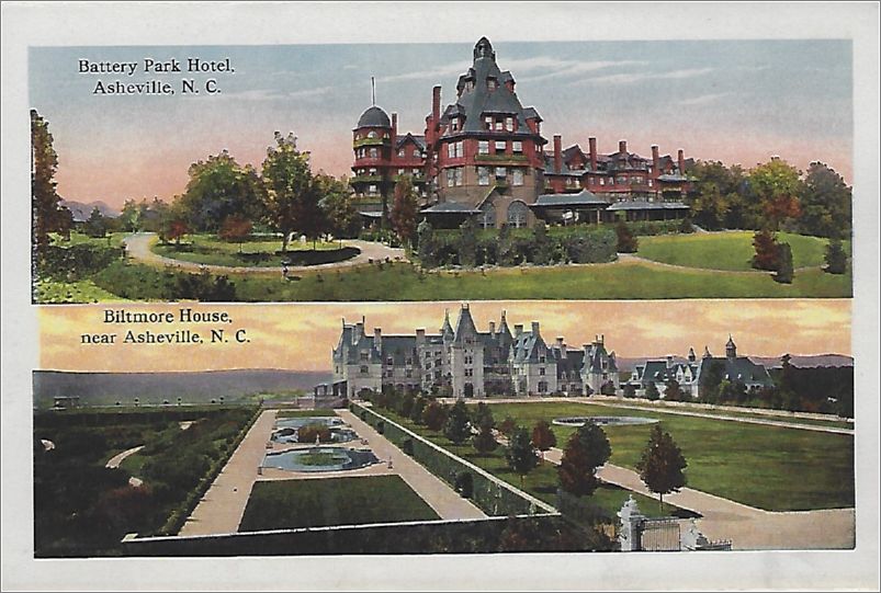    Battery Park Hotel, Asheville NC / Biltmore House, near Asheville NC bbcxf001a01-05
