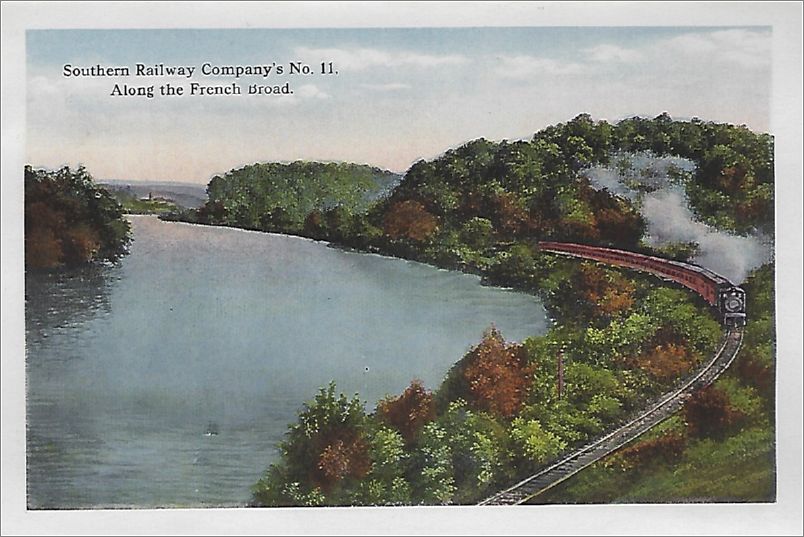    Southern Railway Company's Train No. 11, Along the French Broad bbcxf001a01-17