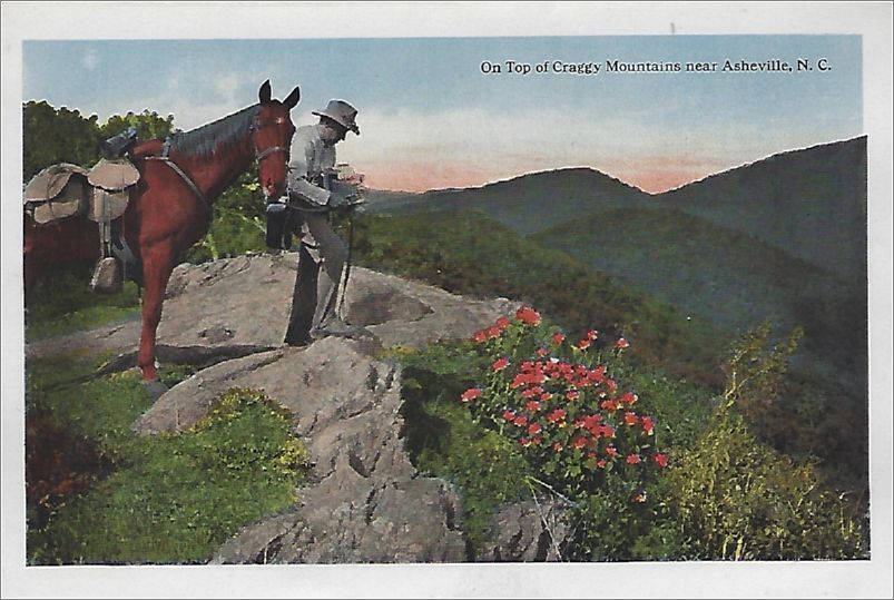    On the Top of Craggy Mountains near Asheville NC (horseback) bbcxf001a01-22