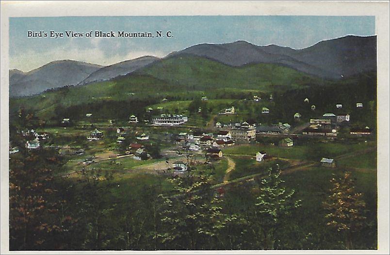   Bird's Eye view of Black Mountain NC bbcxf002a01-05