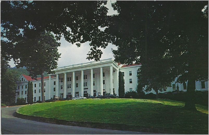 Robert E Lee Hall, Main Building and Hotel at Blue Ridge Assembly, Blue Ridge, North Carolina ck038215b01-f