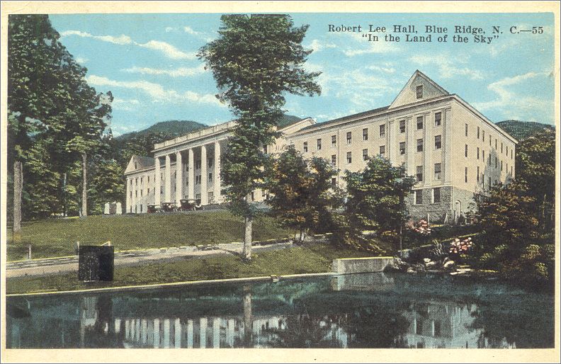 Robert E Lee Hall, Blue Ridge NC, 