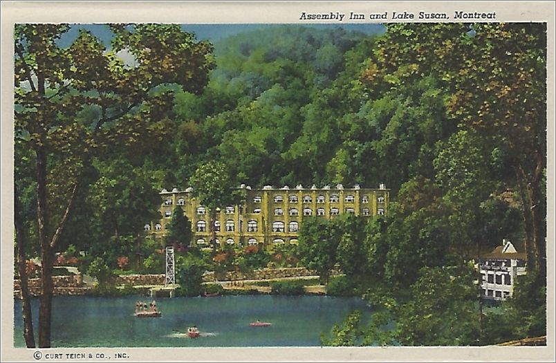    Assembly Inn and Lake Susan, Montreat hnmxf0001a01-05
