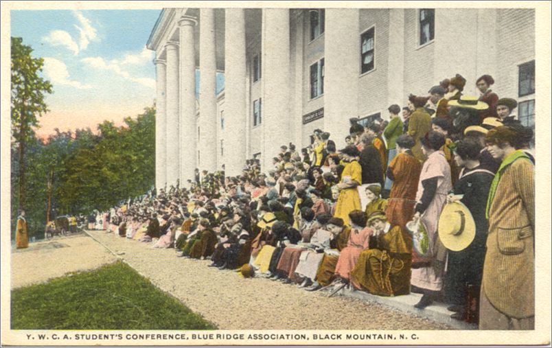YWCA Student's Conference, Blue Ridge Association, Black Mountain NC spc0b407a01-f