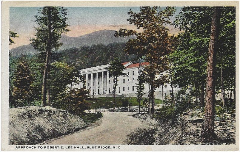 Approach to Robert E Lee Hall, Blue Ridge NC spc0b474a04-f