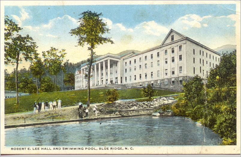 Robert E Lee Hall and Swimming Pool, Blue Ridge NC spc0b475a02-f