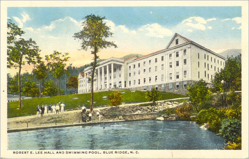 Robert E Lee Hall and Swimming Pool, Blue Ridge NC spc0b475a04-f