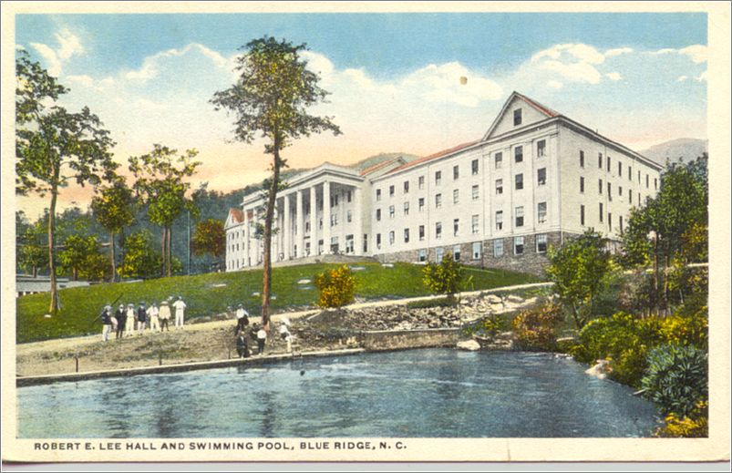 Robert E Lee Hall and Swimming Pool, Blue Ridge NC spc0b475a05-f