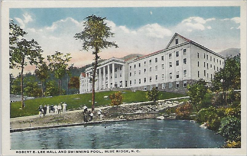 Robert E Lee Hall and Swimming Pool, Blue Ridge NC spc0b475b01-f