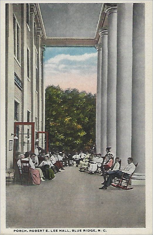 Porch, Robert E Lee Hall, Blue Ridge NC spc0b478b02-f
