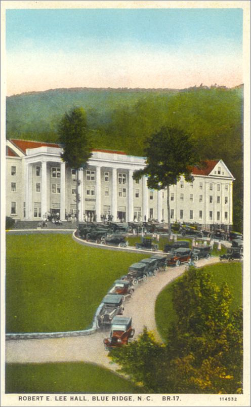 Robert E Lee Hall, Blue Ridge NC spcbr017a01-f