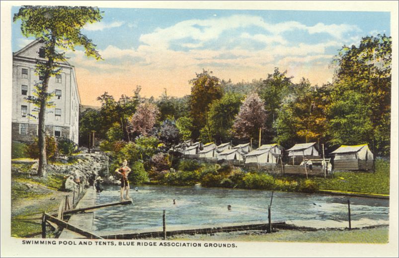    Swimming Pool and Tents, Blue Ridge Association Grounds spcxf002a01-07