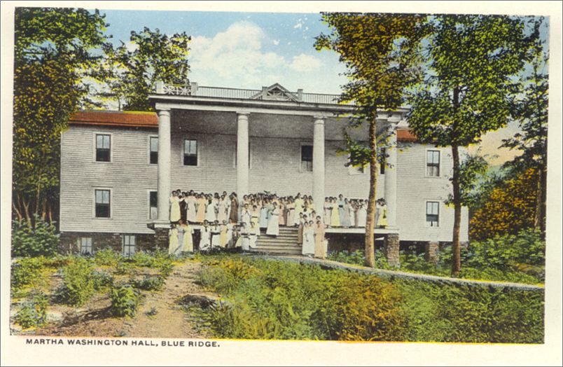    Martha Washington Hall, Blue Ridge spcxf002a01-08