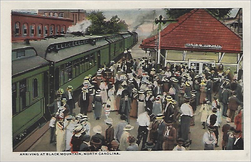    Arriving at Black Mountain, North Carolina spcxf002a01-25