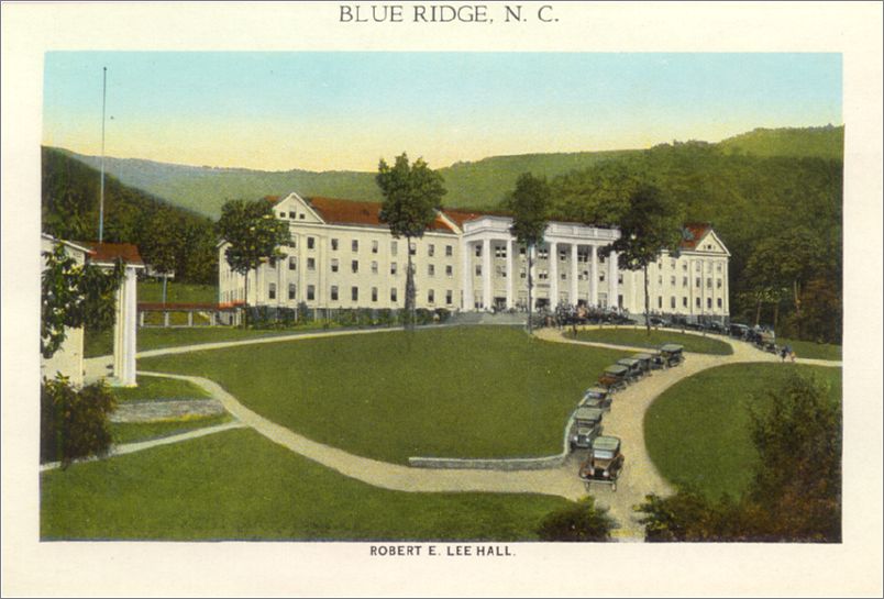      Blue Ridge NC, Robert E Lee Hall spcxf003a01-04