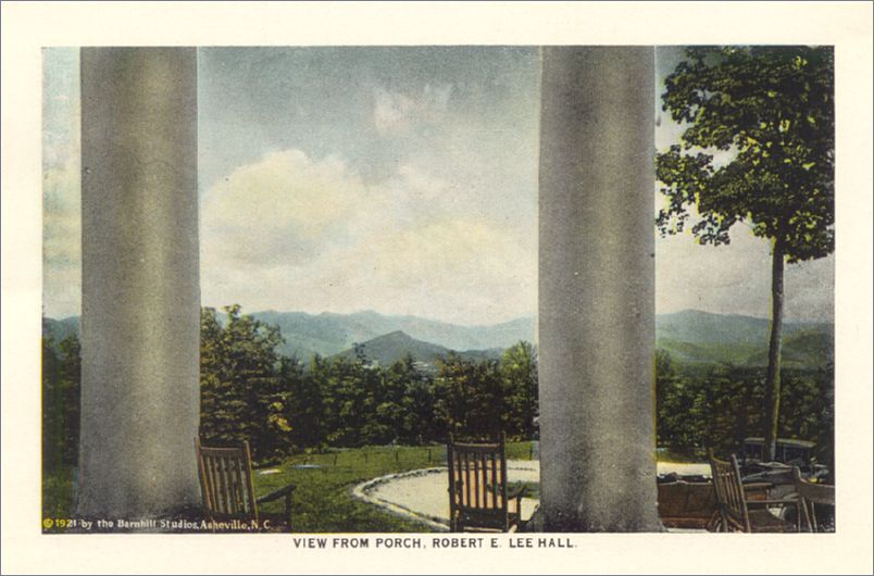      View from Porch, Robert E Lee Hall spcxf003a01-10