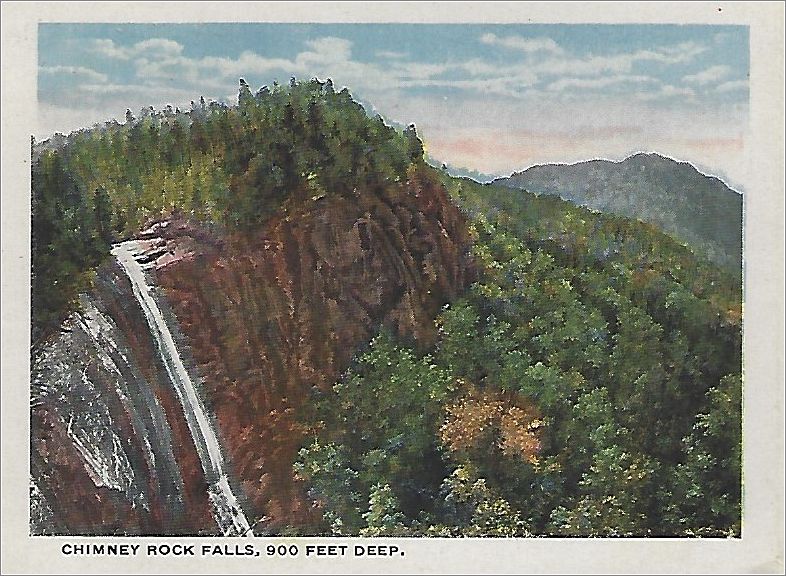    Chimney Rock Falls, 900 feet deep spcxf004a01-08