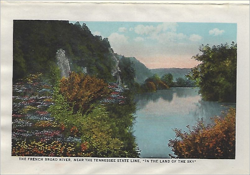     The French Broad River, near the Tennessee State Line, 