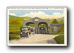Click to enlarge Entrance Gate to Grounds of Blue Ridge Association, Blue Ridge NC, on Black Mt Road