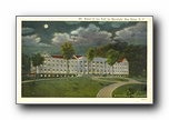 Click to enlarge Robert E Lee Hall by Moonlight, Blue Ridge NC