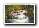 Click to enlarge Falls of Mountain Stream, Blue Ridge Assembly, near Black Mountain NC