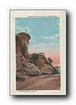 Click to enlarge    Parking Place at Base of Chimney Rock, Western North Carolina