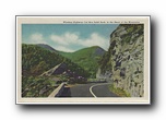 Click to enlarge    Winding Highway Cut thru Solid Rock, in the Heart of the Mountains