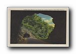Click to enlarge    Looking from Mouth of one Tunnel into another Tunnel on Blue Ridge Parkway
