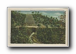 Click to enlarge    Scene from US Highway No. 70, showing Southern Railroad Tunnel