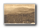 Click to enlarge Black Mountain Station and Graybeard, from Blue Ridge Association Grounds, Black Mountain NC (conference dates on back)