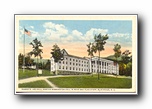 Click to enlarge Robert E Lee Hall, Martha Washington Hall in rear and Flag Staff, Blue Ridge NC